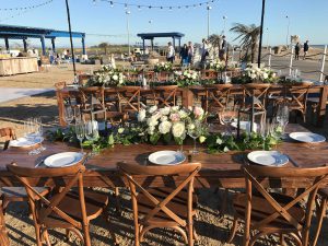Party Event Rentals Orange County Farm Table Wedding Reception